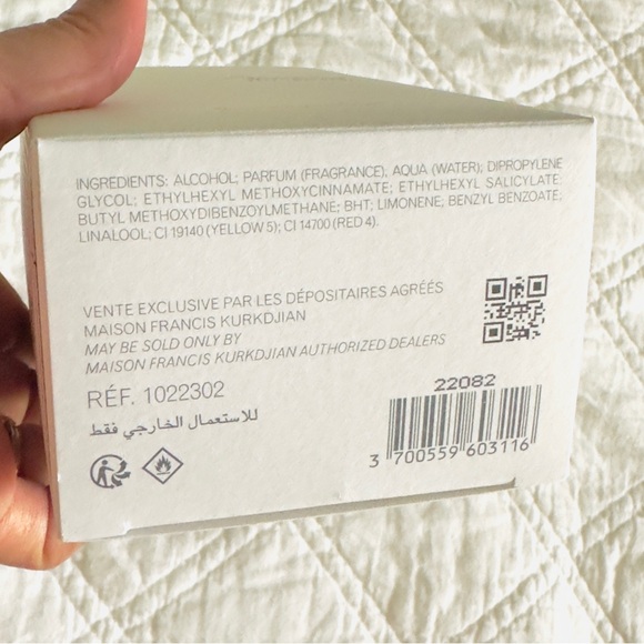 Maison Francis Kurkdjian Baccarat Rouge 540 Perfume (2.4 oz) 70 ml - Picture 9 of 9